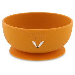 Bol en silicone avec ventouse - Renard