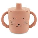 Tasse d\'apprentissage en silicone - Chat