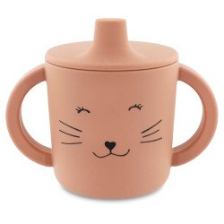 Tasse d'apprentissage en silicone - Chat