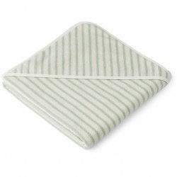 Serviette de Bain Bébé Alba Dusty Mint / Crème de la creme