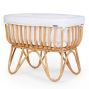 Berceau en Rotin avec matelas