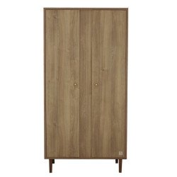 Armoire Bébé 2 Portes Mokka