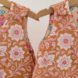 Gigoteuse - Made in France Fleurs Indiennes