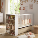 Lit bébé 120x60 transformable en 90x190 - Paloma