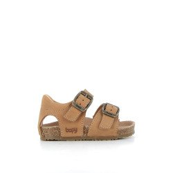 Sandales Edouarvelo - Cognac