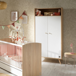 Armoire 2 Portes et 1 niche - Access Blanc