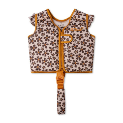 Gilet de Natation Orange Wild Flower 11-15 kg