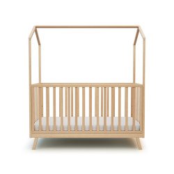 Lit Bébé Évolutif KASA Cabane de Jurababy 70x140cm