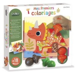 Mes Premiers Coloriages Jolis Dinos