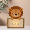 Lampe de Table Lion Personnalisable