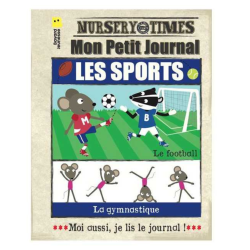 Mon petit journal en tissu Sport