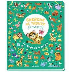 Cherche et trouve des tout-petits - Jungle et Savane
