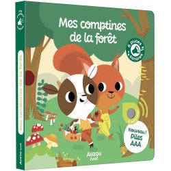 Mes premiers sonores - Mes comptines de la forêt 