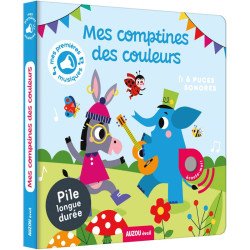 Mes premiers sonores - Mes comptines des couleurs 