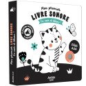 Livre sonore bébé noir et blanc Auzou – Dès 1 an