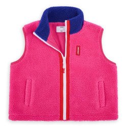 Veste Polaire Sans Manches Fuchsia 2-3ans