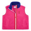 Veste Polaire Sans Manches Fuchsia 7-9ans