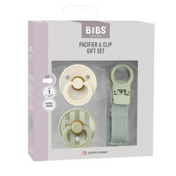Coffret cadeau tétine - Sage