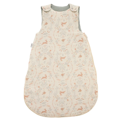 Gigoteuse Gaze de Coton Jardin Enchanté / Vert de Gris - Enchanted Garden - 0/6mois