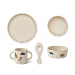 Set repas Silicone Vivi