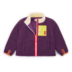 Veste Polaire Prune 7-9 ans