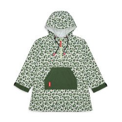 Poncho De Pluie Green Leopard 2-3 ans