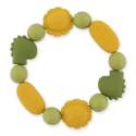 Bracelet de dentition en silicone - Mr Dino / Mr Lion