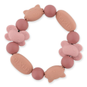 Bracelet de dentition en silicone - Mrs Chat / Mrs Papillon