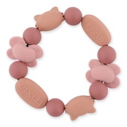 Bracelet de dentition en silicone - Mrs Chat / Mrs Papillon