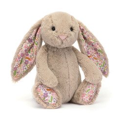 Peluche Blossom Beige Bunny 'Petal' Original