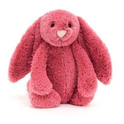 Peluche Bashful Bunny Cerise Médium