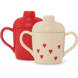 Cup d'apprentissage Sippy - Pack de 2 Mon Amour