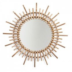 Miroir en rotin Fondi 60cm