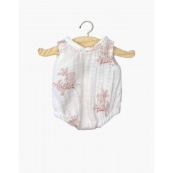 Babies - Barboteuse Sacha en toile de jouy Marie