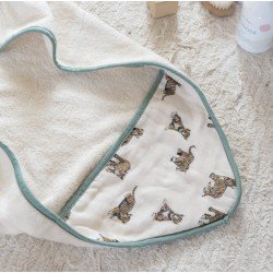 Serviette de bain Tea Tiger Sauge