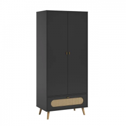 Armoire Canne Noir