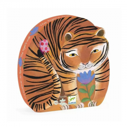 Puzzle Silhouette La balade du tigre 24