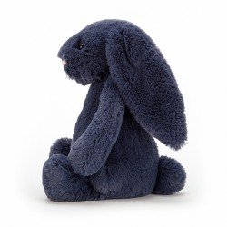 Peluche Bashful Bunny Navy Small