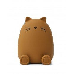 Tirelire silicone Palma Cat mustard