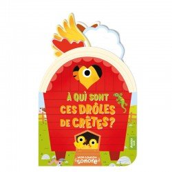 Livre Mon coucou sonore A qui sont c'est drôles de crêtes ?