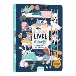 Mon Très Grand Livre D'éveil Bonne Nuit les Animaux